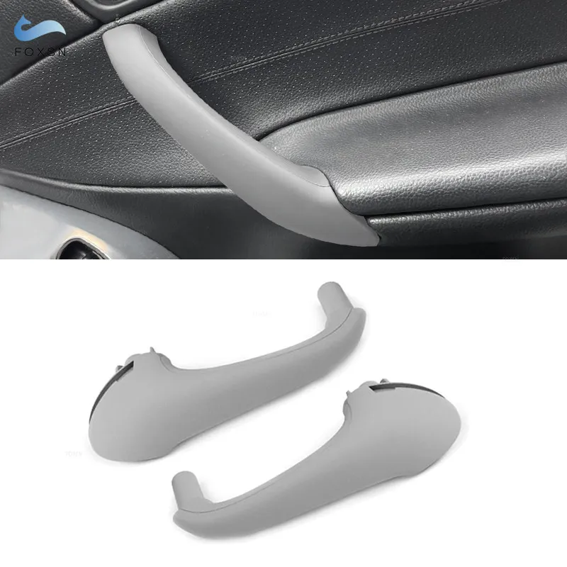 

For Mercedes Benz C Class W203 C230 C240 C320 2003 2004 2005 2006 2007 Interior Front Door Pull Handle Cover Replacement Gray