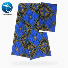 LIULANZHI Африканский шифон ткани синий шифон ткань Последние Стиль принты нигерийский uadel ткань для платья ML9X48-ML9X82
