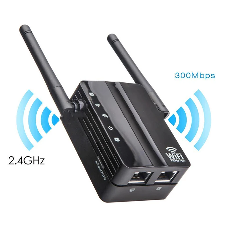 300Mbps only 2.4Ghz Беспроводной Wi-Fi ретранслятор маршрутизатор 1200 Мбит/с двухдиапазонный 2,4/5G 4 антенны Wi-Fi диапазон расширитель Wi-Fi роутеры Домашняя сеть товары для дома - Цвет: 300Mbps only 2.4Ghz