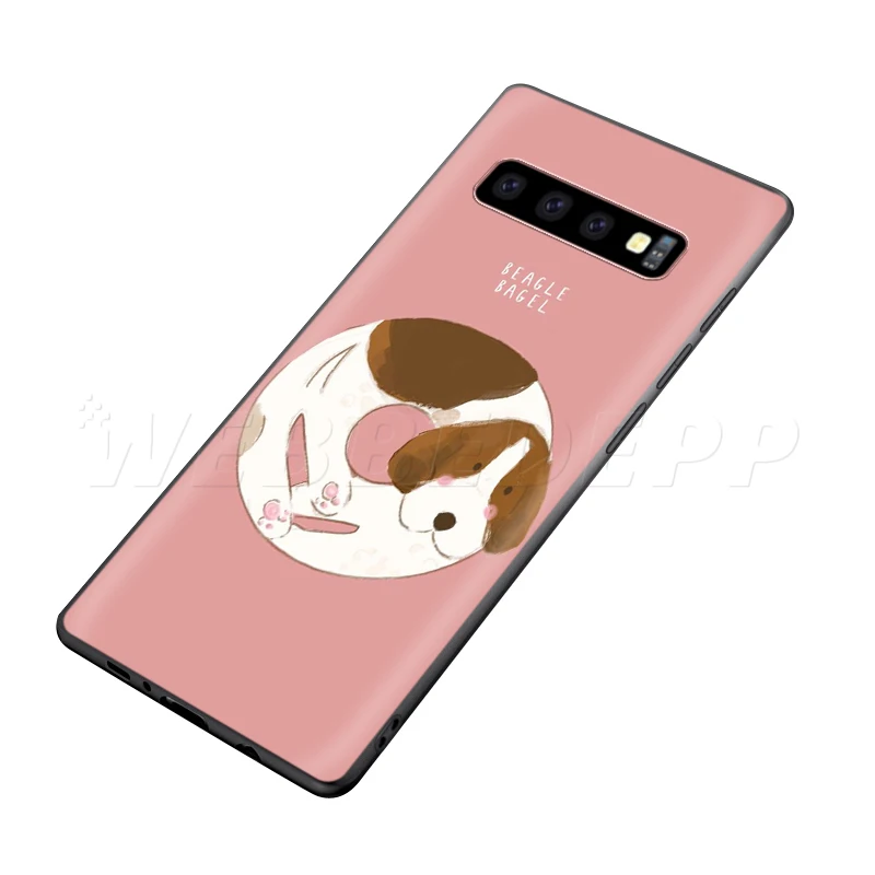 Webbedepp собака породы Бигль чехол для samsung Galaxy S7 S8 S9 S10 Edge Plus Note 10 8 9 A10 A20 A30 A40 A50 A60 A70