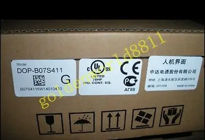 DHL/EMS новая операционная панель Delta HMI DOP-B07S411 7 дюймов хорошее в состоянии для промышленного использования-A1