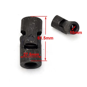 

Universal 15mm Shaft Coupling U Joint direction for Xiaomi Mijia Go kart Cart Buggy Children bumper car