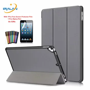 

Case for iPad 10.2 2019 Magnetic Smart Cover for iPad 7 10.2" 7th Generation PU Leather Stand case Funda Capa+Screen Film+Stylus