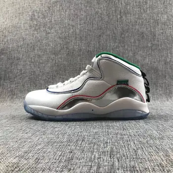 

Nike Air Jordan10 Wings AJ10 Chicago All Stars Dazzling Rainbow Men Basketball Shoes Male Sports Shoes Outdoor Sneakers 40-47
