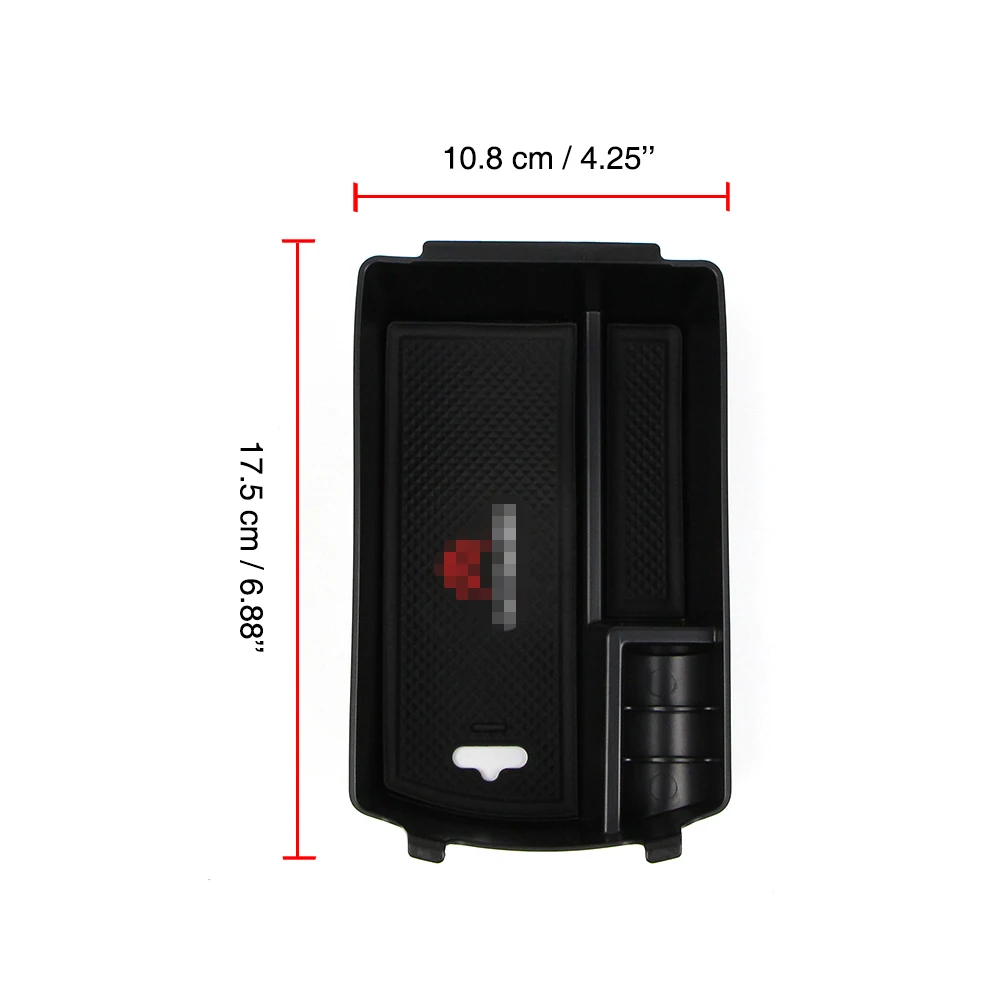 Подлокотник для хранения Коробка для Citroen C4 2010 2011 2012 2013 авто Интерьер Организатор центральной консоли поддон для перчаток