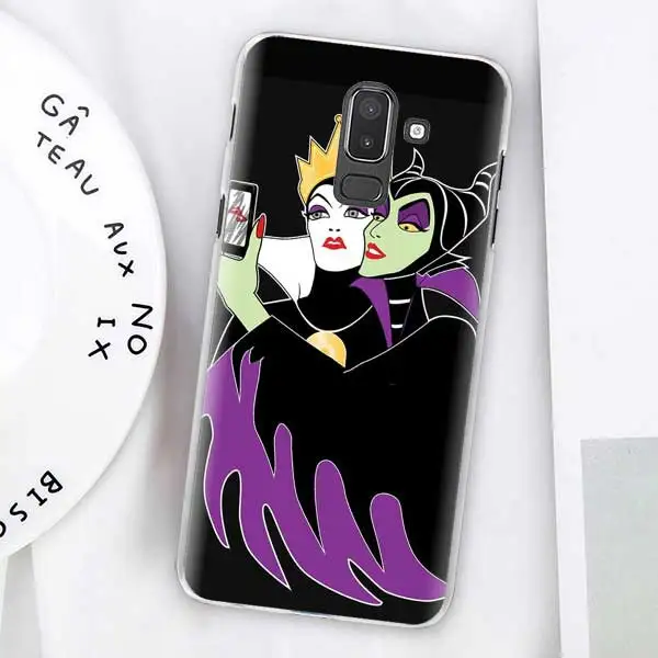 Чехлы Angelina Jolie Maleficent для samsung Galaxy J4 Plus J6 Plus J8 J3 J5 J7 J5 Prime жесткий чехол - Color: 08