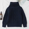 2022 Spring New Baby Boys Girls Sweaters Turtleneck Solid Baby Kids Sweaters Soft Warm Long Sleeve Turtleneck Winter Sweaters ► Photo 3/6