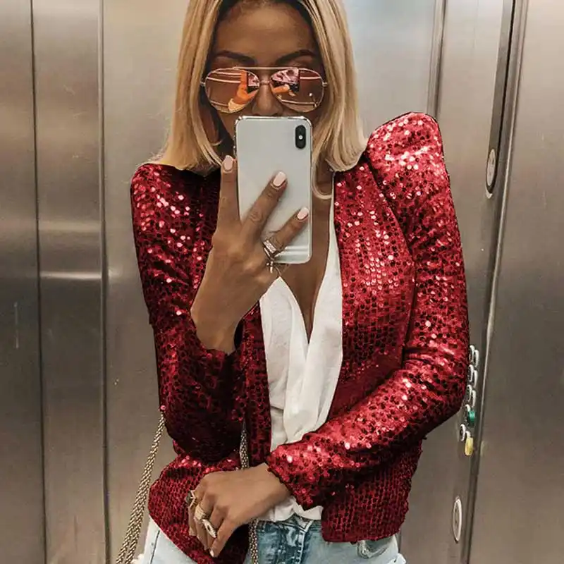 casaco festa feminino