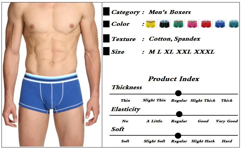 Брендовые мужские трусы размера плюс 3XL, дышащие мужские боксеры, хлопковое нижнее белье, u-образные сексуальные трусы, домашняя одежда, шорты, боксеры для мужчин