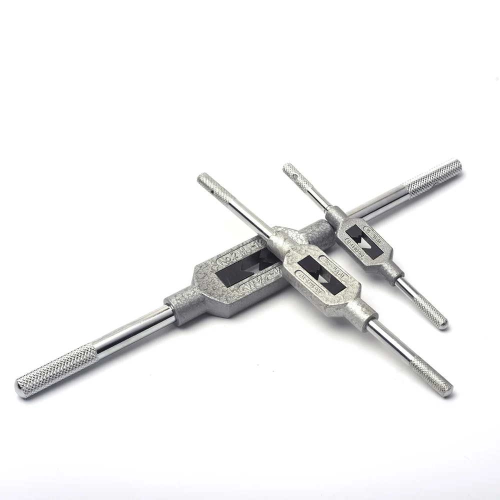 

1pc Adjustable Tap Wrench M1-12/ M1-10 Straight Handle Tap Wrench Holder Threading Tool For Hand Tapping Operation Tools