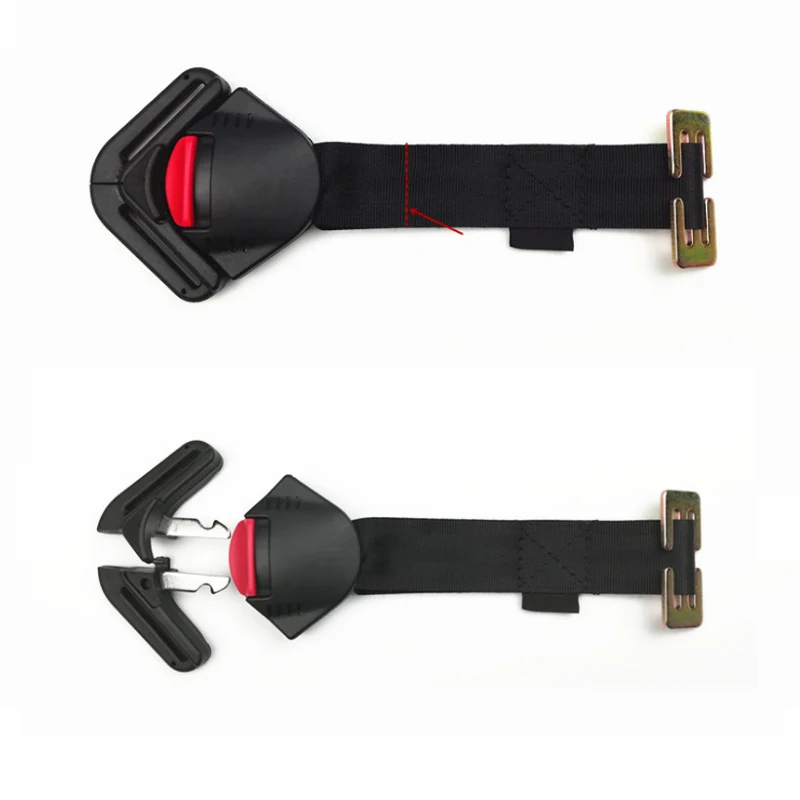 Children Car Auto Front Rear Seat Belt Buckle Fastener Lock Baby Safety