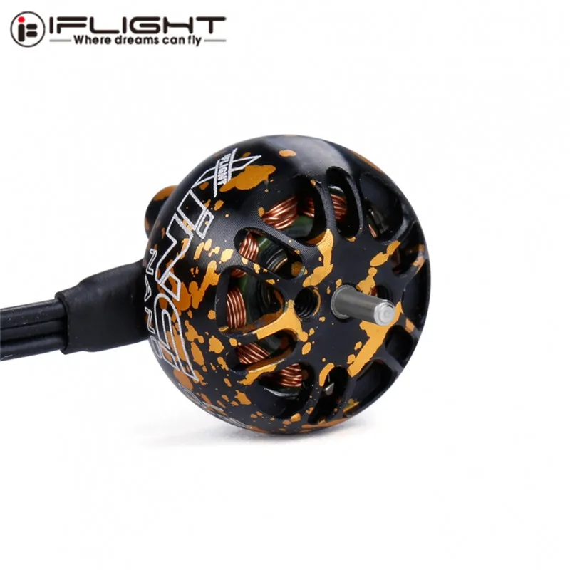 Предпродажный бесщеточный двигатель iFlight XING 1204 4500 4S 6500KV 2-3S бесщеточный двигатель для радиоуправляемого дрона FPV гоночный мультироторный запчасти Асса
