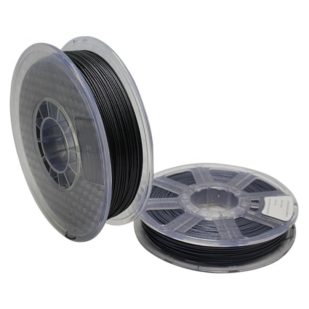 2006050 PEEK углеродное волокно 3d принтер нить мерная точность 1,75 мм+/-0,03 мм, 1 кг, прозрачная катушка - Цвет: 2006050