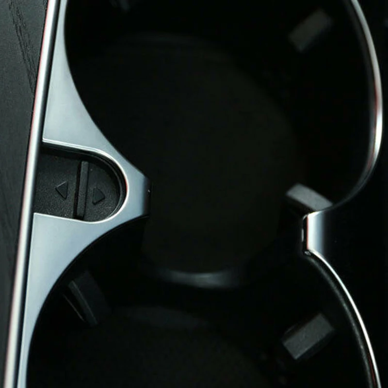 

Car Accessoris Water Cup Holder Cover Trim For Mercedes Benz C E GLC Class W205 W213 2015-2019 For Car