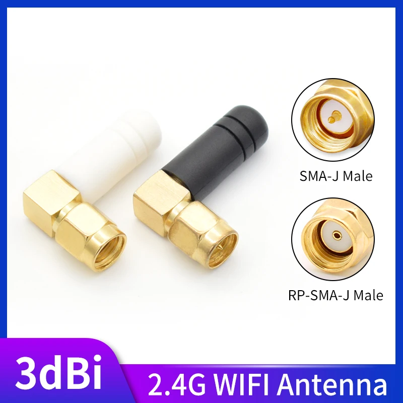 3dBi 2,4G антенна SMA Мужской и RP-SMA разъем wifi антенны для маршрутизатора