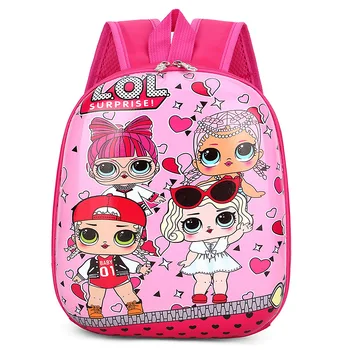 

30cm Original lol surprise Doll New children's schoolbag kindergarten boys and Girls Backpack Korean double shoulder bag