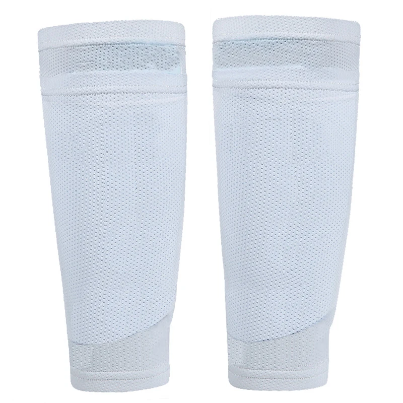 Only Socks White REXCHI 1 пара футбольные щитки для футбола подростковые носки Профессиональные Спортивные щитки леггинсы Shinguards рукава защитное снаряжение - Цвет: Only Socks White