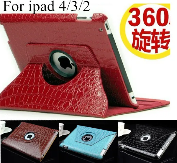 

For ipad 2/3/4 tablet case Magnetic Smart pu leather Cover for ipad mini 1 2 3 ipad mini case / 360 Degrees Rotating Stand sell