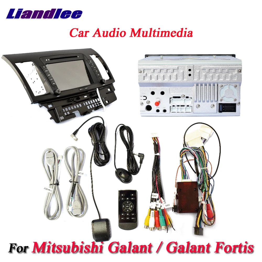 Liandlee для Mitsubishi Galant / Fortis стерео Автомагнитола с камерой Wifi CD DVD плеер GPS навигация