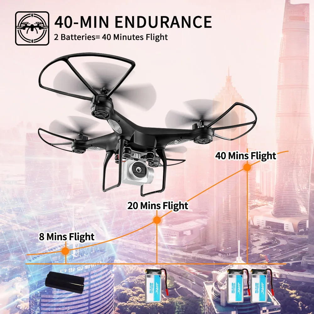 JJRC H68 RC Drone Quadcopter Drones with Camera HD 720P Wifi FPV Quadrocopter Altitude Hold Headles