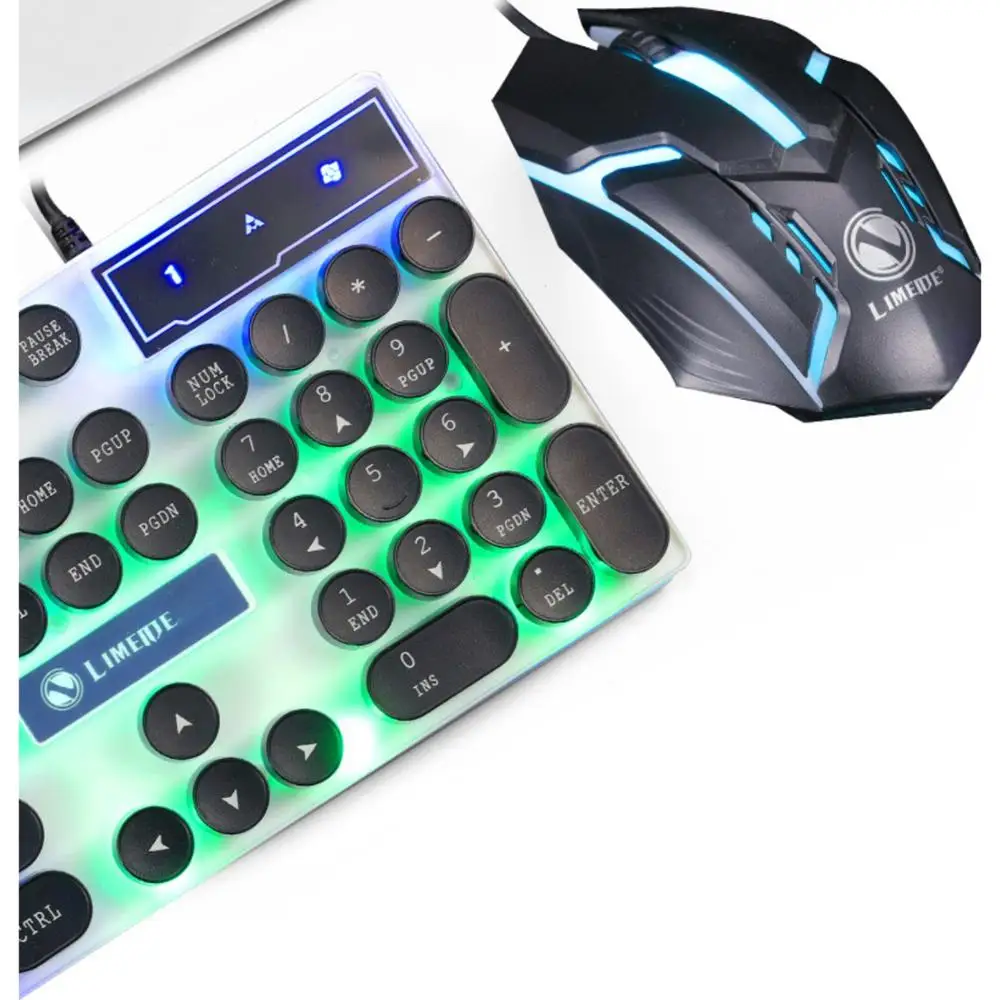 Keyboard mouse Combo Gaming Mechanical Feeling Keyboard wouse set Backlit Waterproof and mult-function Punk Gamer Mouse Keyboard Keyboard mouse Combo Gaming Mechanical Feeling Keyboard wouse set Backlit Waterproof and mult-function Punk Gamer Mouse Keyboard