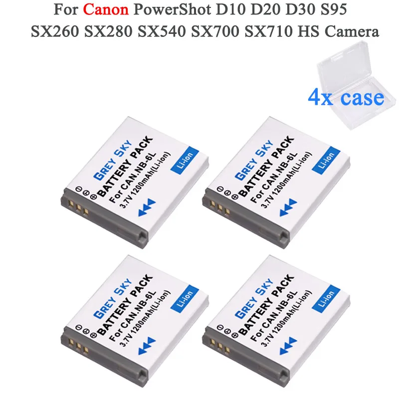 Аккумулятор для Фотоаппарата Canon PowerShot S90 SD770 D10 HS SX520 SX530 SX540 SX600 SX610 SX700 | Электроника