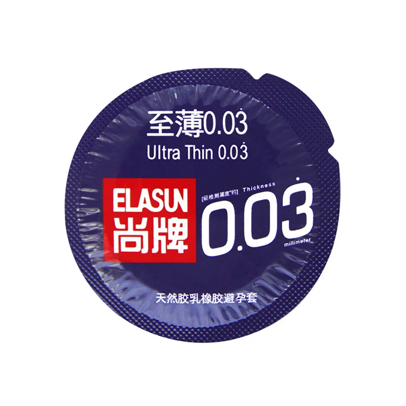 Презервативы Elasun 0 03 мм Ультра тонкие 10 шт настоящие ощущения удивительное