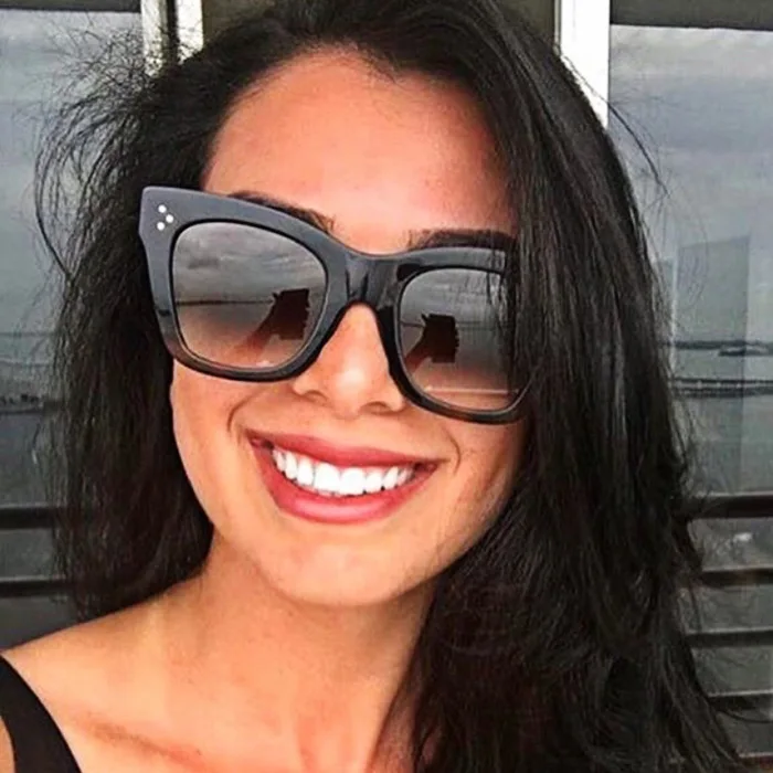 Женские прямоугольные солнцезащитные очки Oculos De Sol брендовые дизайнерские в