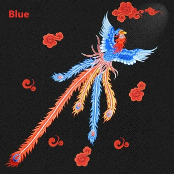 

Water-soluble Phoenix Embroidery Cloth Sticker Wedding Dress Decoration Dance Clothes Embroidery Applique Sewing Tools