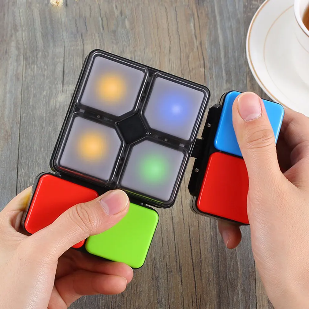 

Electronic Music Variety Magic Cube Game Flip Slide Puzzle Toy Parent-Child Interaction Creative Flip Pressure Artifact Toy