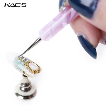 

KADS 1pc Spiral Dotting Tool 2-way Nail Art Dotting Tool with Spiral Handle for Rhinestone for nail tool