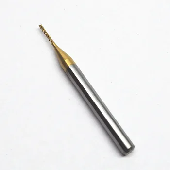 

Micro Drill bits Drilling Hole Coated Engraving Router Edge Titanium Cutter