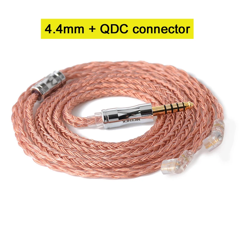 16 Núcleos, 3.5mm, 2.5mm, 4.4mm Plug, MMCX,