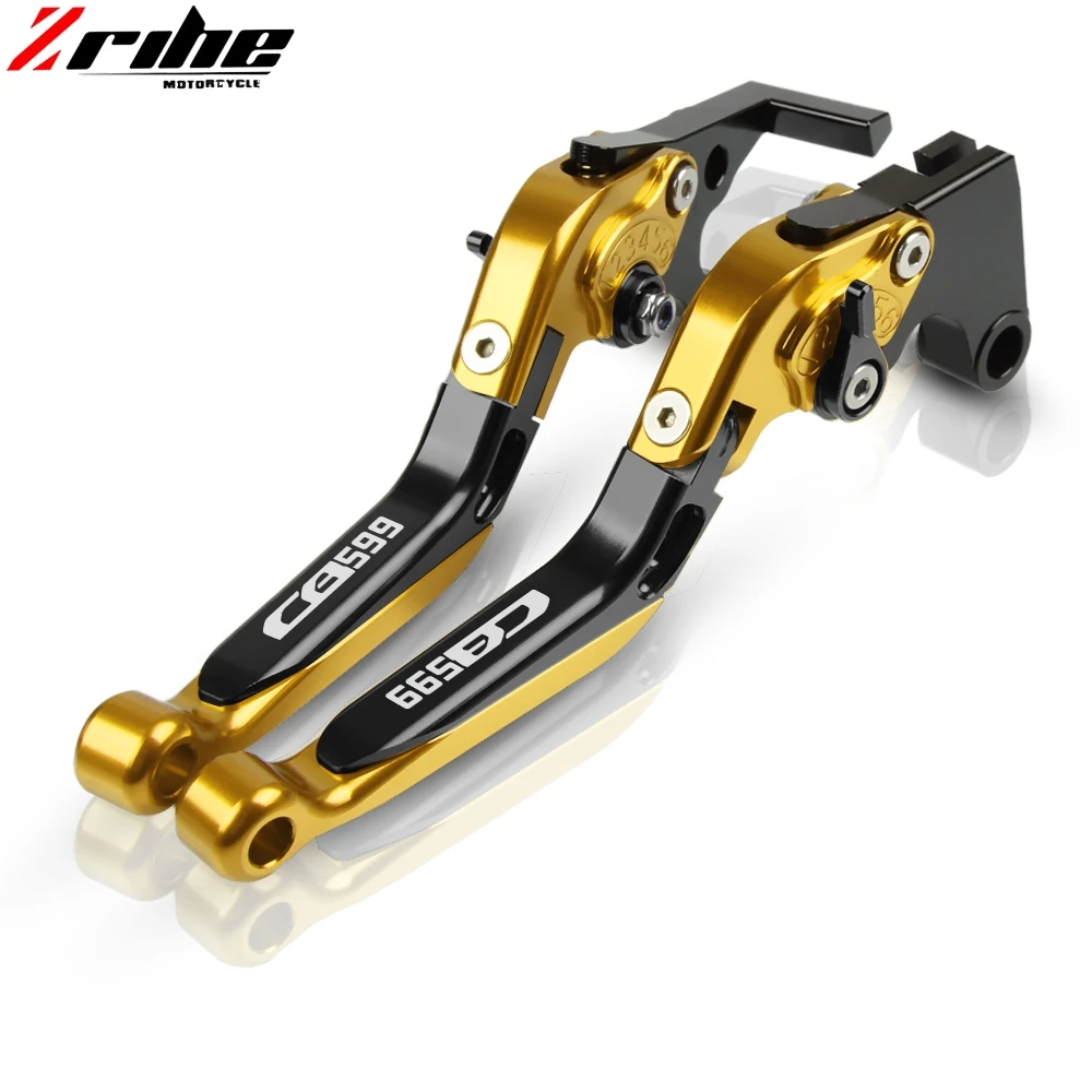 Для Honda CB599 CB 599 CB600F HORNET 1998-2006 2005 2004 2003 мотоциклетные выдвижные регулируемые ручки тормоза рычаг сцепления - Цвет: BKGLBKGL