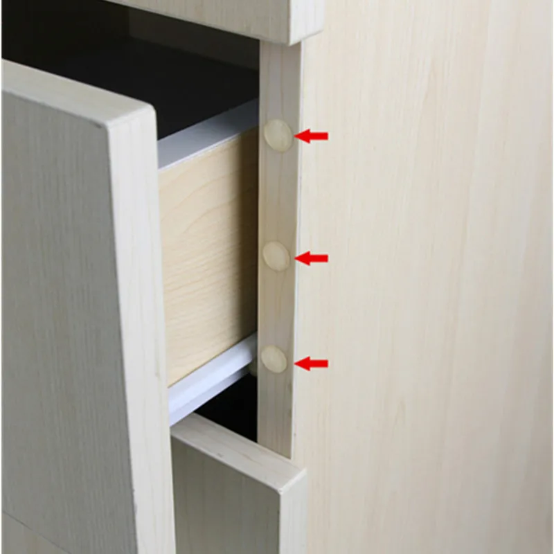 118pcs Multi-function adhesive cushion pad Silicone bumper cabinet Door padding silencer stopped Damper Buffer door protector