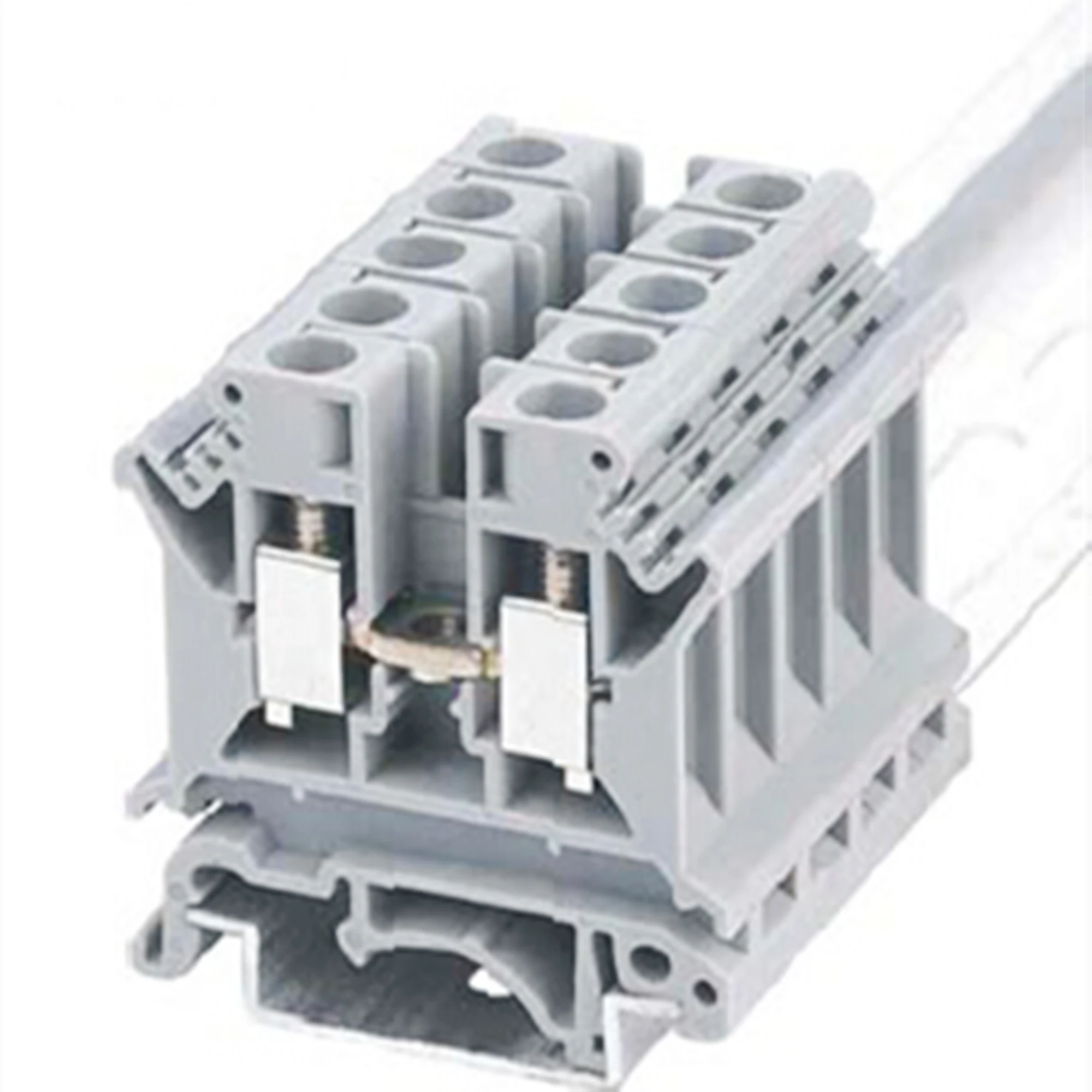 

Industrial Distribution terminal blocks ( TUK-6,for Under 10.0mm2 wire )