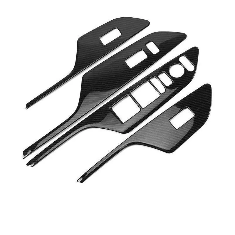 Авто Automovil декоративная оконная дверная ручка рулевое колесо панель интерьера Чехлы отделка 16 17 18 19 для Honda Civic
