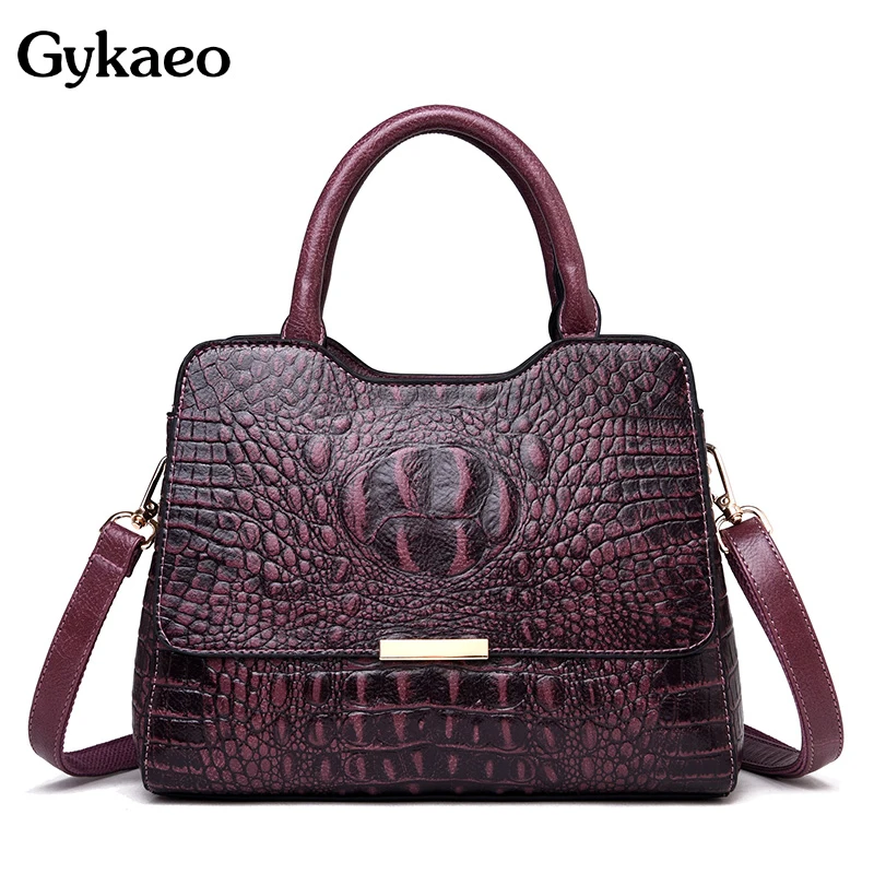 Fashion Crocodile Shoulder Bag Women Handbag Crocodile Luxury