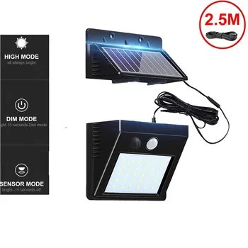 

30 LED Solar Ligh Solar Power PIR Motion Sensor Wall Light Waterproof IP65 Outdoor Security Lamp Garden Street Light indoor home