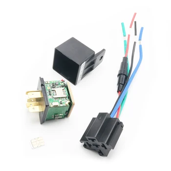 

CJ720 Car Relay GPS Locator Remote Control Tracker Device Anti-Theft Real-Time Monitor Device Cut Off Oil Fuel Power System