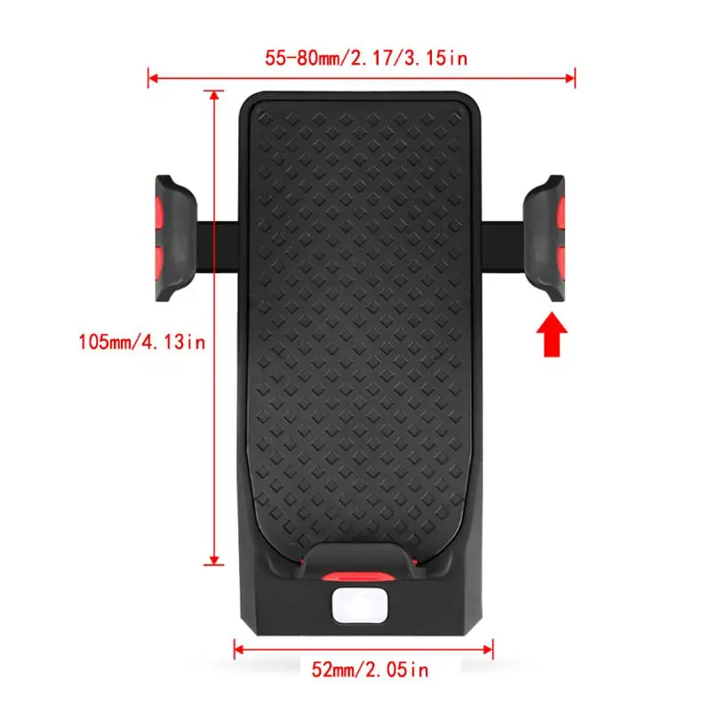  Bike Light Mobile Phone Bracket Riding Front Light Speaker LED USB Stand Support