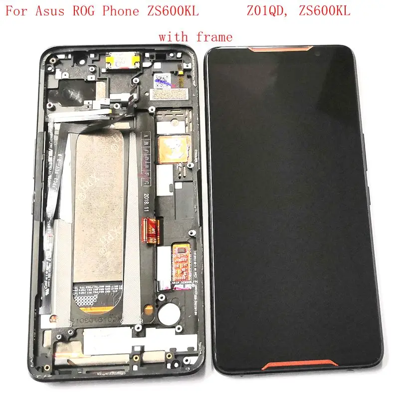 Original Amoled For Asus ZS600KL ROG Phone Z01QD Lcd Screen