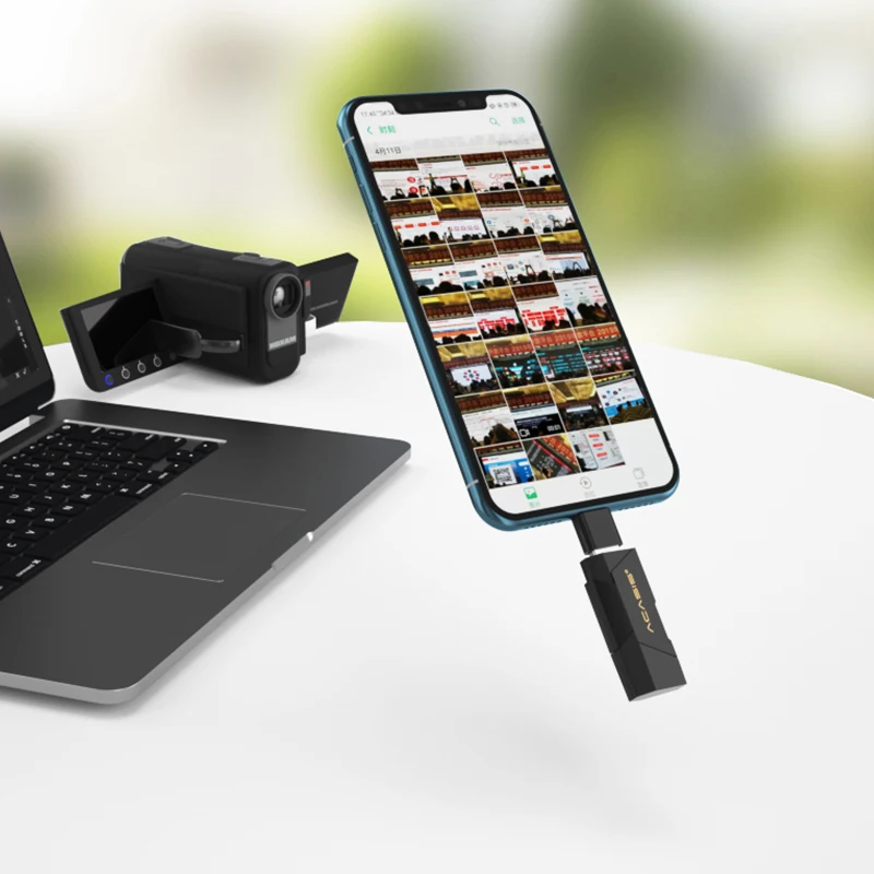 Acasis UFS кард ридер USB 3 1 Type C к Micro SD TF адаптер карта памяти смарт для мобильных Macbook