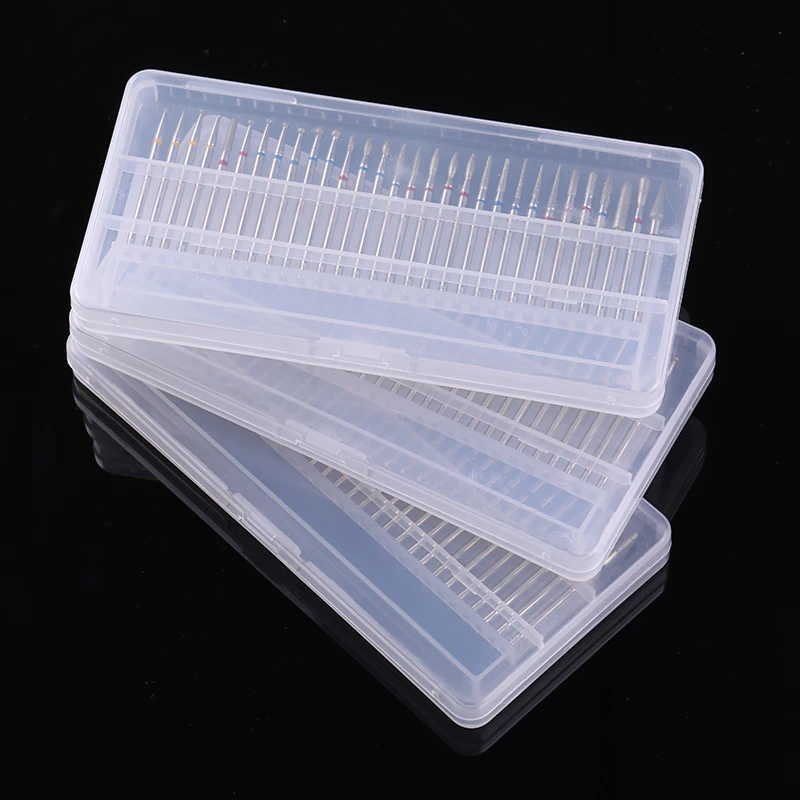  30 Pcs/Kit Multi Size Nail Drill Bits Set Electric Machine For Gel Polish Sanding Grinding Replacem