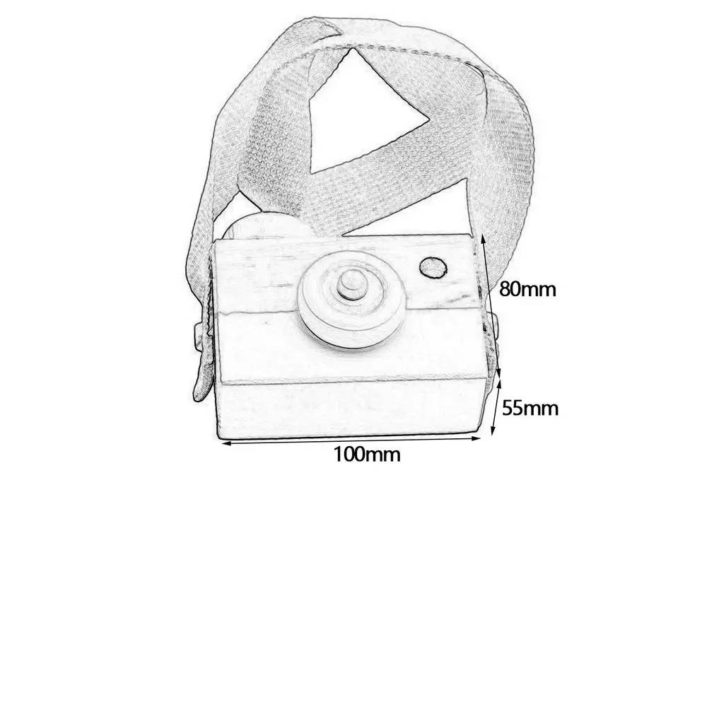 Детская деревянная камера игрушки Симпатичные ручной работы фотографии реквизит и украшения