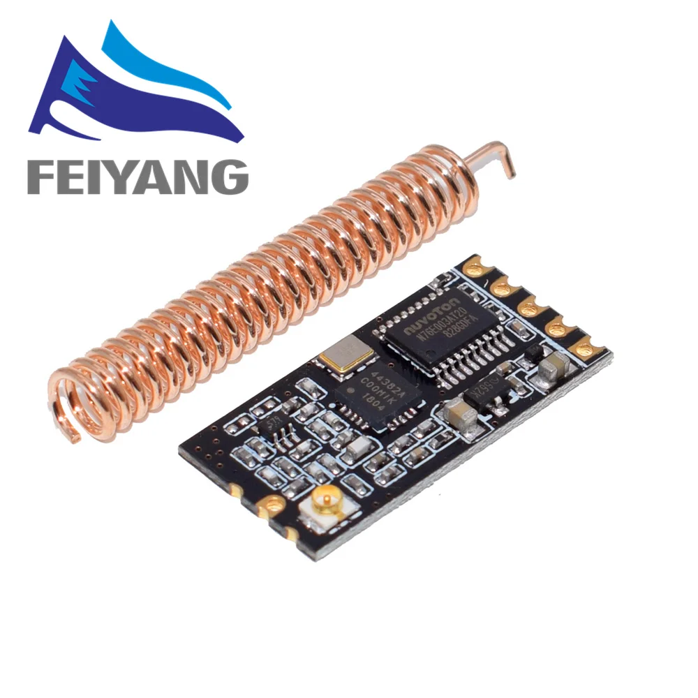 

GT-38 wireless MCU serial module SI4438/4463 433M distance 1200 meters UART interface