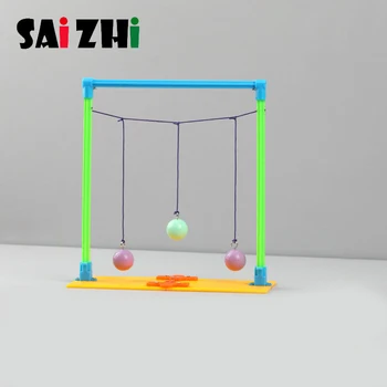 

Saizhi Diy Resonance Demonstrator Of The Pendulum DIY Physical Experiments Kids Physics Educational Toys Gifts