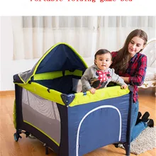 Многофункциональная складная кровать переносная детская колыбель с москитной сеткой Детский шейкер