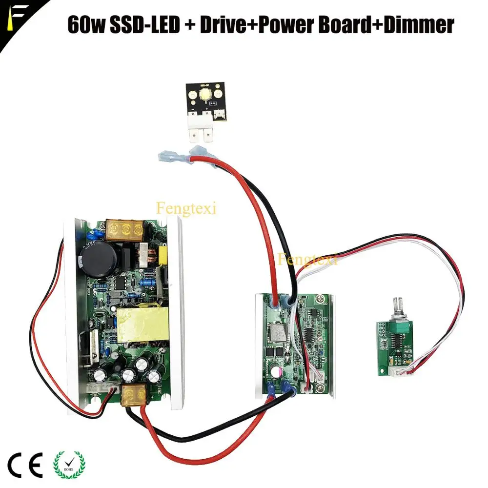 SSD90 SS 90 CST90 6500k 3000 люмен перезаряженный светодиодный светильник 60 Вт с диммером