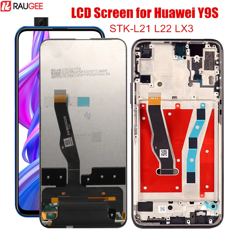 ЖК-дисплей для Huawei Y9S STK-L21 L22 LX3 сенсорный экран с дигитайзером замена экрана P Smart Pro